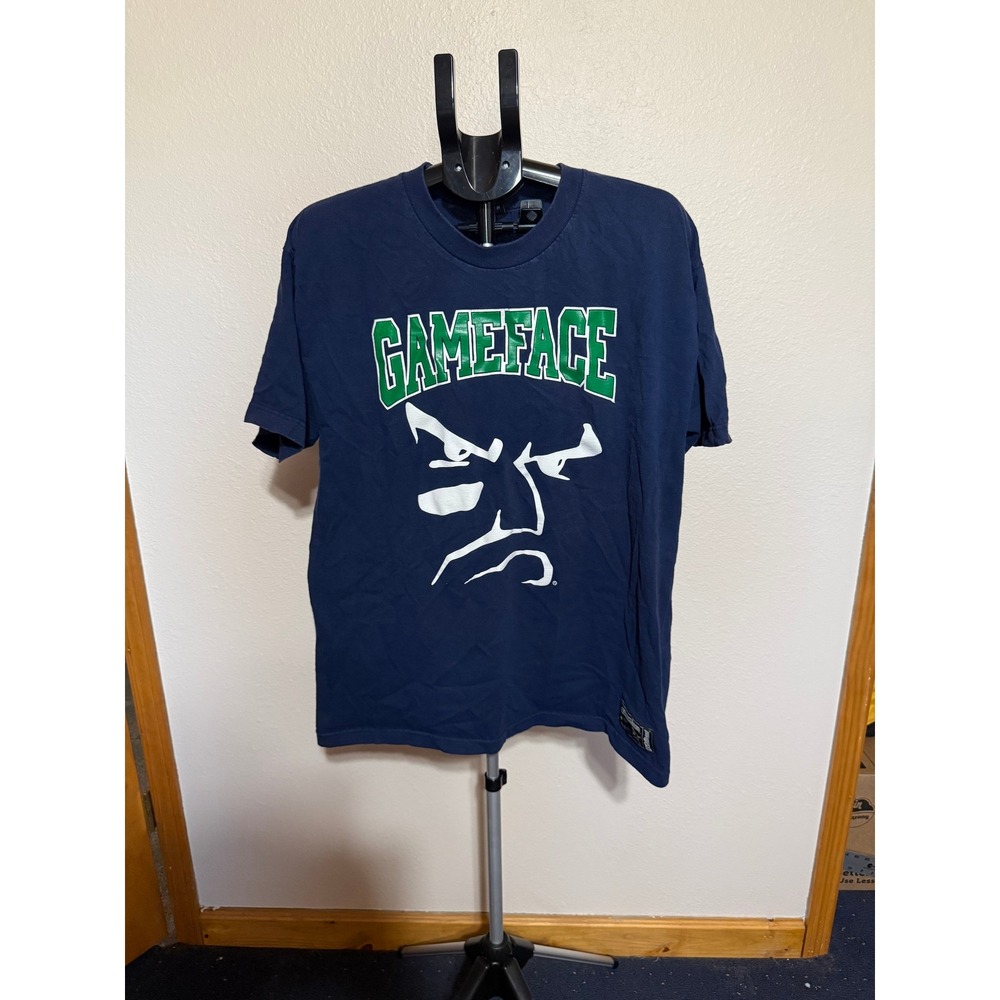 Gameface Sports International Graphic T-Shirt Mens XL Navy Blue Put It On USA